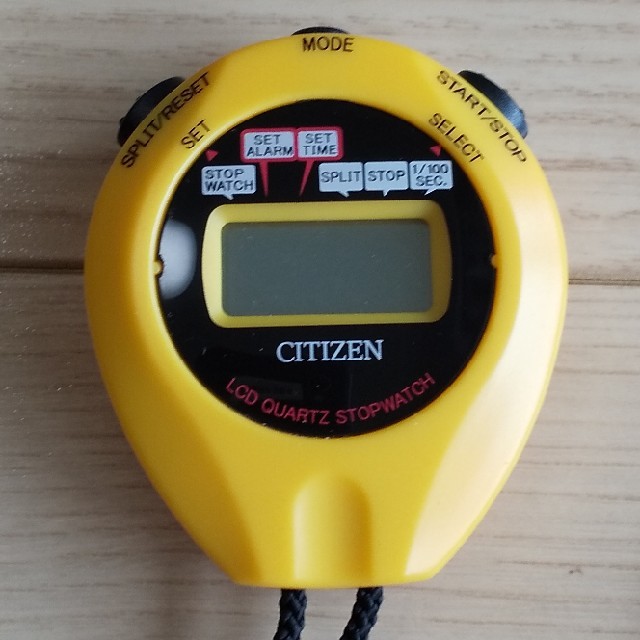 CITIZEN(シチズン)のCITIZENストップウォッチ8RDA06-2 スポーツ/アウトドアのスポーツ/アウトドア その他(その他)の商品写真