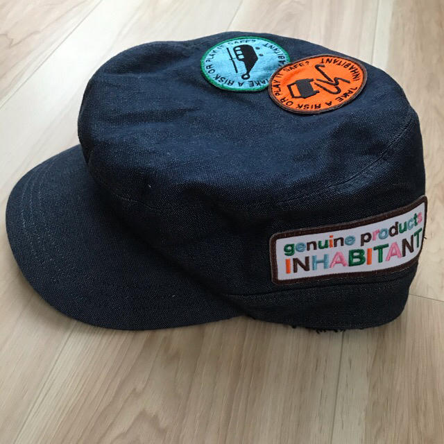 inhabitant(インハビダント)のインハビタント　デニムキャップ メンズの帽子(キャップ)の商品写真