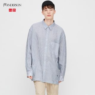 ユニクロ(UNIQLO)のUNIQLO JWANDERSONＪWアンダーソン オーバーサイズリネンブレンド(シャツ)