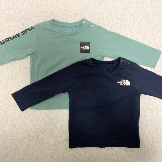 THE NORTH FACE(ザノースフェイス)のノースフェイス　ロンT２点セット キッズ/ベビー/マタニティのキッズ服男の子用(90cm~)(Tシャツ/カットソー)の商品写真