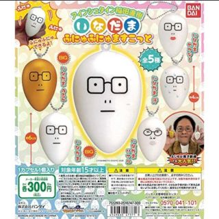 アインシュタイン稲田直樹　いなだま　ふにゅふにゅますこっと 全5種セット(お笑い芸人)