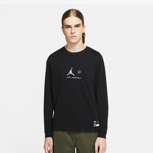 NIKE(ナイキ)の ジョーダン x フラグメント メンズ ロングスリーブ Tシャツ メンズのトップス(Tシャツ/カットソー(七分/長袖))の商品写真
