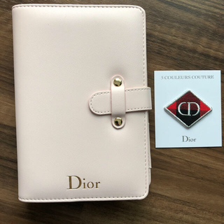 ディオール(Dior)のディオール　手帳　非売品　ワッペン(ノベルティグッズ)