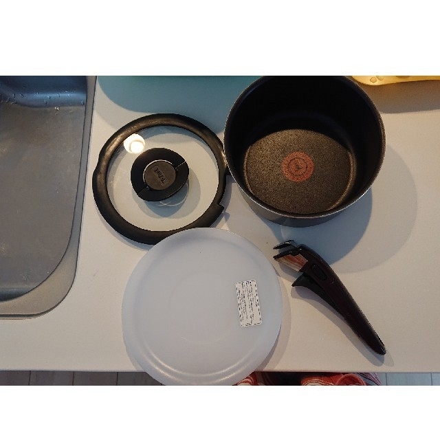 T-fal(ティファール)のT-fal  インジニオ ネオ マロン    18cm小鍋セット ガス用 インテリア/住まい/日用品のキッチン/食器(鍋/フライパン)の商品写真