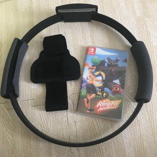 ニンテンドースイッチ(Nintendo Switch)のみみみ様専用　（中古）switch リングフィットアドベンチャー(家庭用ゲームソフト)