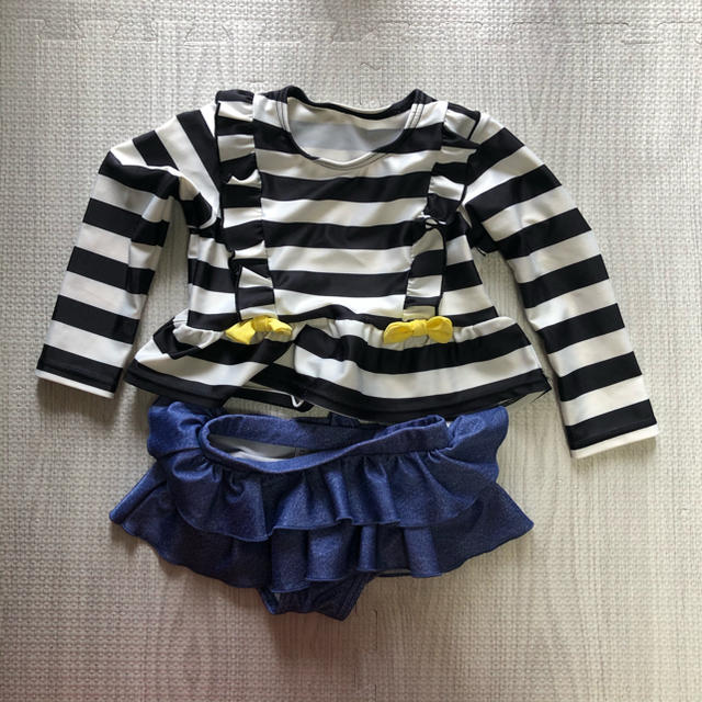 BREEZE(ブリーズ)のお洒落水着　ラッシュガード キッズ/ベビー/マタニティのキッズ服女の子用(90cm~)(水着)の商品写真