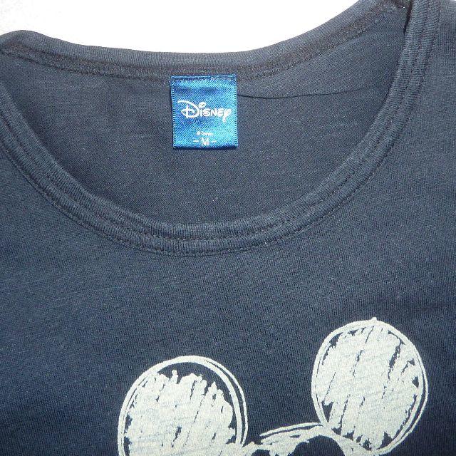 Disney(ディズニー)のディズニー　ミッキーのTシャツ(長袖)　サイズM　<c375> メンズのトップス(Tシャツ/カットソー(七分/長袖))の商品写真