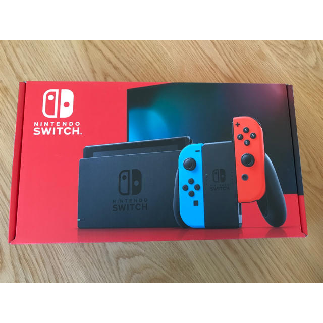 ニンテンドーNintendo Switch JOY-CON(L) ネオンブルーネオンレッド