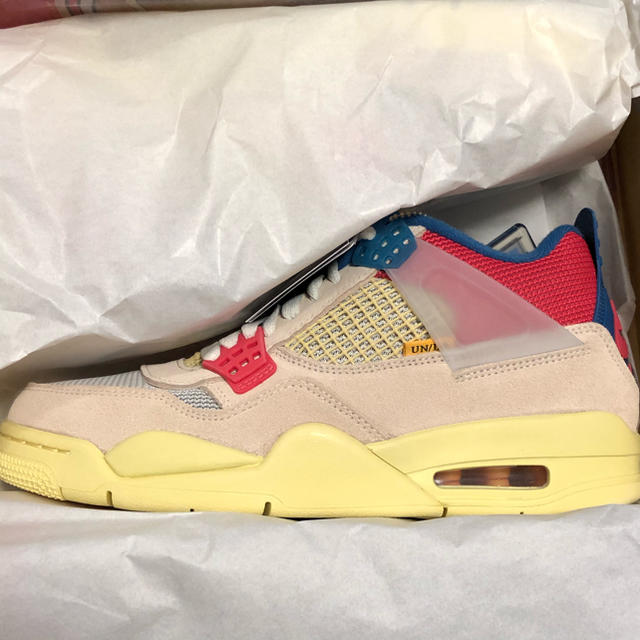 NIKE(ナイキ)のAIR JORDAN 4 RETRO SP UNION GUAVA US 8 メンズの靴/シューズ(スニーカー)の商品写真