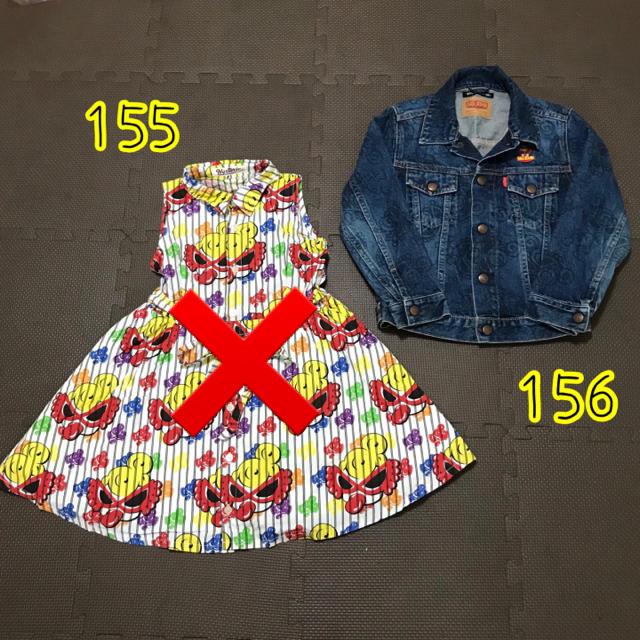 HYSTERIC MINI(ヒステリックミニ)のHYSTERICMINI 155.156 キッズ/ベビー/マタニティのキッズ服女の子用(90cm~)(ジャケット/上着)の商品写真