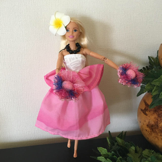 バービー(Barbie)のバービー人形 フラダンス衣装【No.220】(人形)