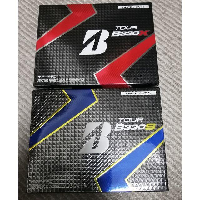 ◇ブリヂストン TOUR B330X B330S ゴルフボール（２ダース）　新品