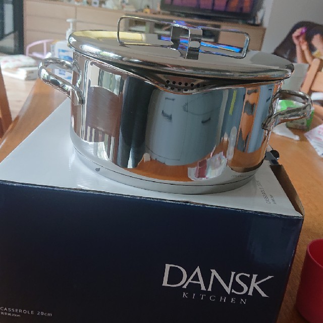 DANSK ステンレスキャセロール 20cm