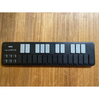 コルグ(KORG)のKORG  nanoKEY2 ブラック(MIDIコントローラー)