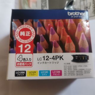 ブラザー(brother)の新品 ■ 純正 LC12-4PK ■ ブラザー ■ brother (PC周辺機器)