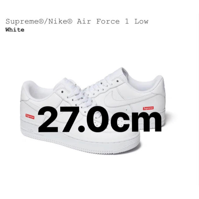 Supreme®/Nike® Air Force 1 Low