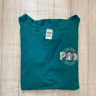 ヴィクトリアズシークレット(Victoria's Secret)のPINK Victora's Secret ロゴTシャツ(Tシャツ(長袖/七分))