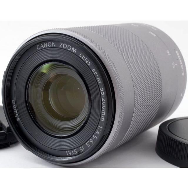 Ｉさんのcamerashop♪❤️美品❤️EOS Mシリーズ望遠レンズ❤️EF-M 55-200 IS STM