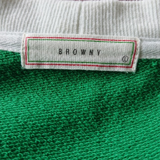 BROWNY(ブラウニー)のアメカジ BROWNY ブラウニー薄手 七分丈 カレッジ カーディガン メンズのトップス(カーディガン)の商品写真