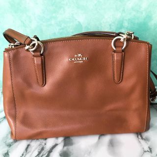 コーチ(COACH)のCOACH コーチ 美品 ショルダーバッグ トートバッグ 2way 革バッグ(ショルダーバッグ)