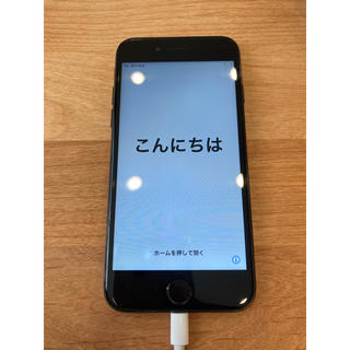 アイフォーン(iPhone)のiPhone iPhone7 ジェットブラック　128GB(スマートフォン本体)