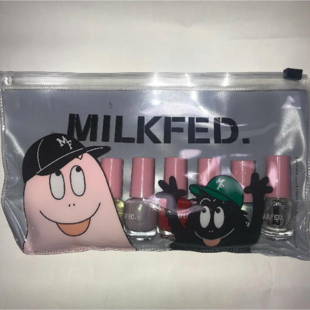 MILKFED.(ミルクフェド)のMILKFED マニキュア　&ポーチコラボセット コスメ/美容のネイル(マニキュア)の商品写真