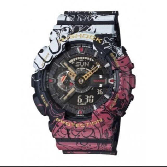 G-SHOCK(ジーショック)の【27日まで値下げ】 G-SHOCK ワンピース コラボ モデル メンズの時計(腕時計(アナログ))の商品写真