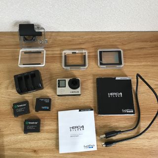 ゴープロ(GoPro)のgopro hero4 silver(コンパクトデジタルカメラ)