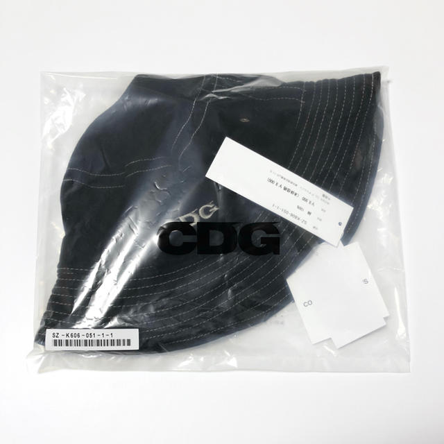 COMME des GARCONS(コムデギャルソン)の国内正規品 新品 CDG HAT BLACK コムデギャルソン ハット ブラック メンズの帽子(ハット)の商品写真