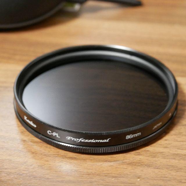 Kenko(ケンコー)のKenko PLフィルター サーキュラーPL プロフェッショナル 86mm スマホ/家電/カメラのカメラ(フィルター)の商品写真