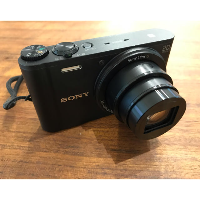 SONY(ソニー)のSONY DSC-WX350 デジカメ　黒 スマホ/家電/カメラのカメラ(コンパクトデジタルカメラ)の商品写真