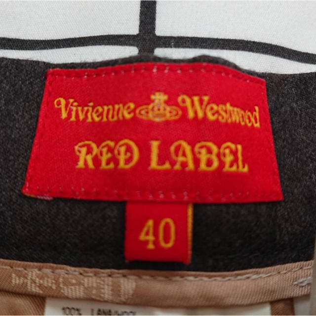 Vivienne Westwood(ヴィヴィアンウエストウッド)のヴィヴィアン・ウエストウッド レッドレーベル スカート プリーツ 40 レディースのスカート(ひざ丈スカート)の商品写真