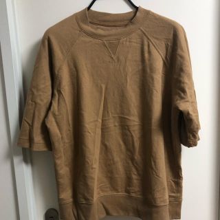 ムジルシリョウヒン(MUJI (無印良品))の専用 無印良品  Tシャツ カットソー ラグラン ブラウン M~L(Tシャツ(半袖/袖なし))