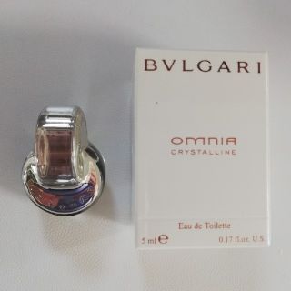 ブルガリ(BVLGARI)のBVLGARI OMNIA CRYSTALLINE　5ml　香水　ミニサイズ(ユニセックス)