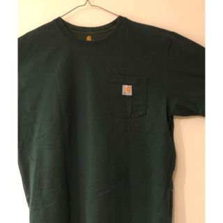 カーハート(carhartt)のカーハート Tシャツ　L 緑　グリーン(Tシャツ/カットソー(半袖/袖なし))