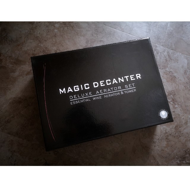 magic decanter deluxe aerator set インテリア/住まい/日用品のキッチン/食器(その他)の商品写真