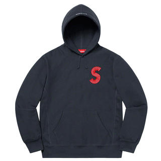 Supreme 20aw Sロゴ hooded sweatshirt L