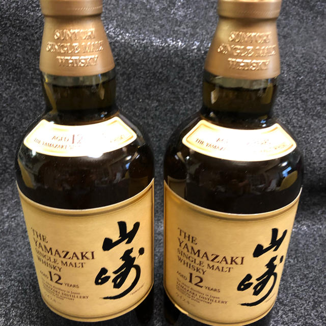 驚きの価格 サントリー山崎 12年 700ml✖️２本 サントリー 酒 ...