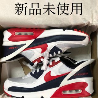 ナイキ(NIKE)のnike airmax90 flyease 新品(スニーカー)