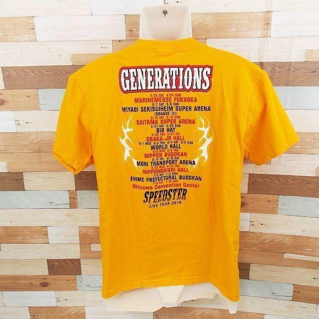 GENERATIONS(ジェネレーションズ)の【GENERATIONS】 美品 ジェネレーションズ 半袖ライブTシャツ M メンズのトップス(Tシャツ/カットソー(半袖/袖なし))の商品写真