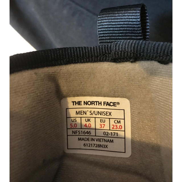 THE NORTH FACE(ザノースフェイス)のTHE  NORTH FACE (ノースフェイス) レインブーツ　23cm キッズ/ベビー/マタニティのキッズ靴/シューズ(15cm~)(長靴/レインシューズ)の商品写真