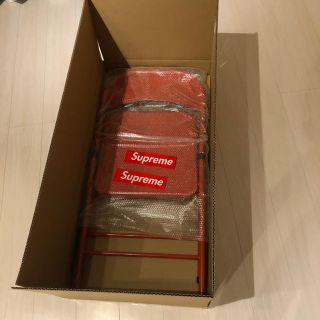 シュプリーム(Supreme)のsupreme metal folding chair red(折り畳みイス)