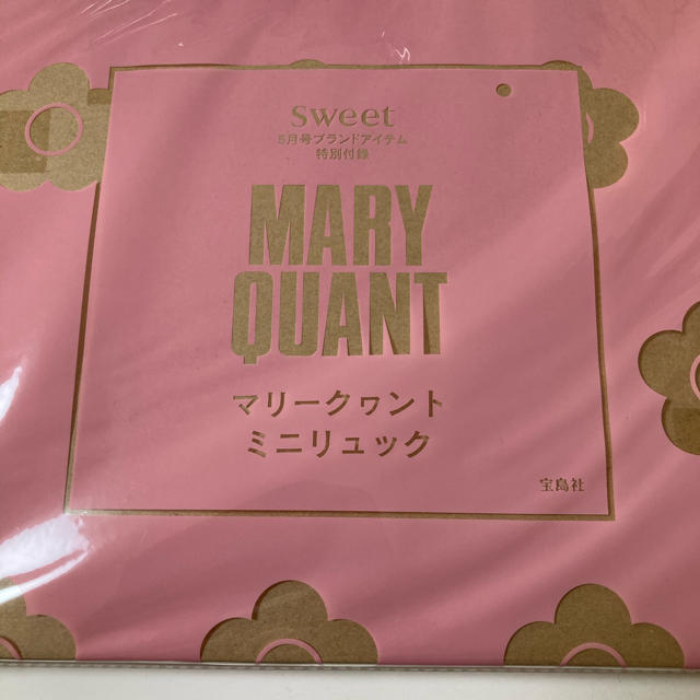 MARY QUANT(マリークワント)のマリークヮント ミニリュック レディースのバッグ(リュック/バックパック)の商品写真