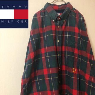 トミーヒルフィガー(TOMMY HILFIGER)の【これからの季節に！】オールド トミーヒルフィガー 90s チェックネルシャツ(シャツ)