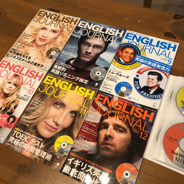 ヒアリングマラソン　ENGLISH JOURNAL 2009年7〜12月　CD付 エンタメ/ホビーの本(語学/参考書)の商品写真