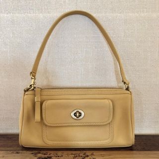 コーチ(COACH)のコーチ レザー ミニショルダー ハンドバッグ ハンドポーチ(ショルダーバッグ)