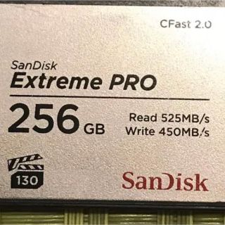 サンディスク(SanDisk)のSandisk cfast 2.0 256GB サンディスク プロ仕様 2枚(その他)