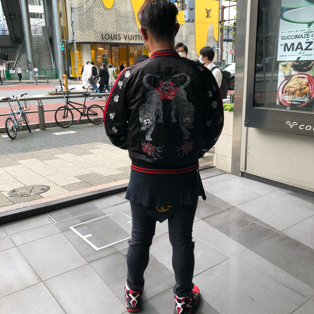 DIESEL(ディーゼル)のディーゼル　スカジャン　スタジャン　BIGBANG愛用 メンズのジャケット/アウター(スカジャン)の商品写真