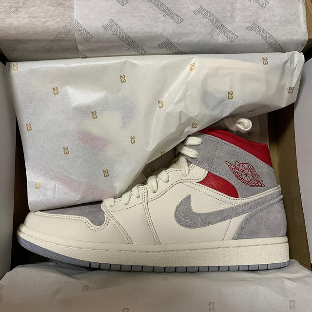 スニーカー正規品！air Jordan 1 Mid SNS