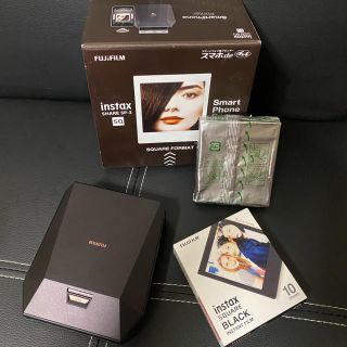 フジフイルム(富士フイルム)の値下げ！”スマホ de チェキ”　instax SHARE SP-3 ブラック(その他)